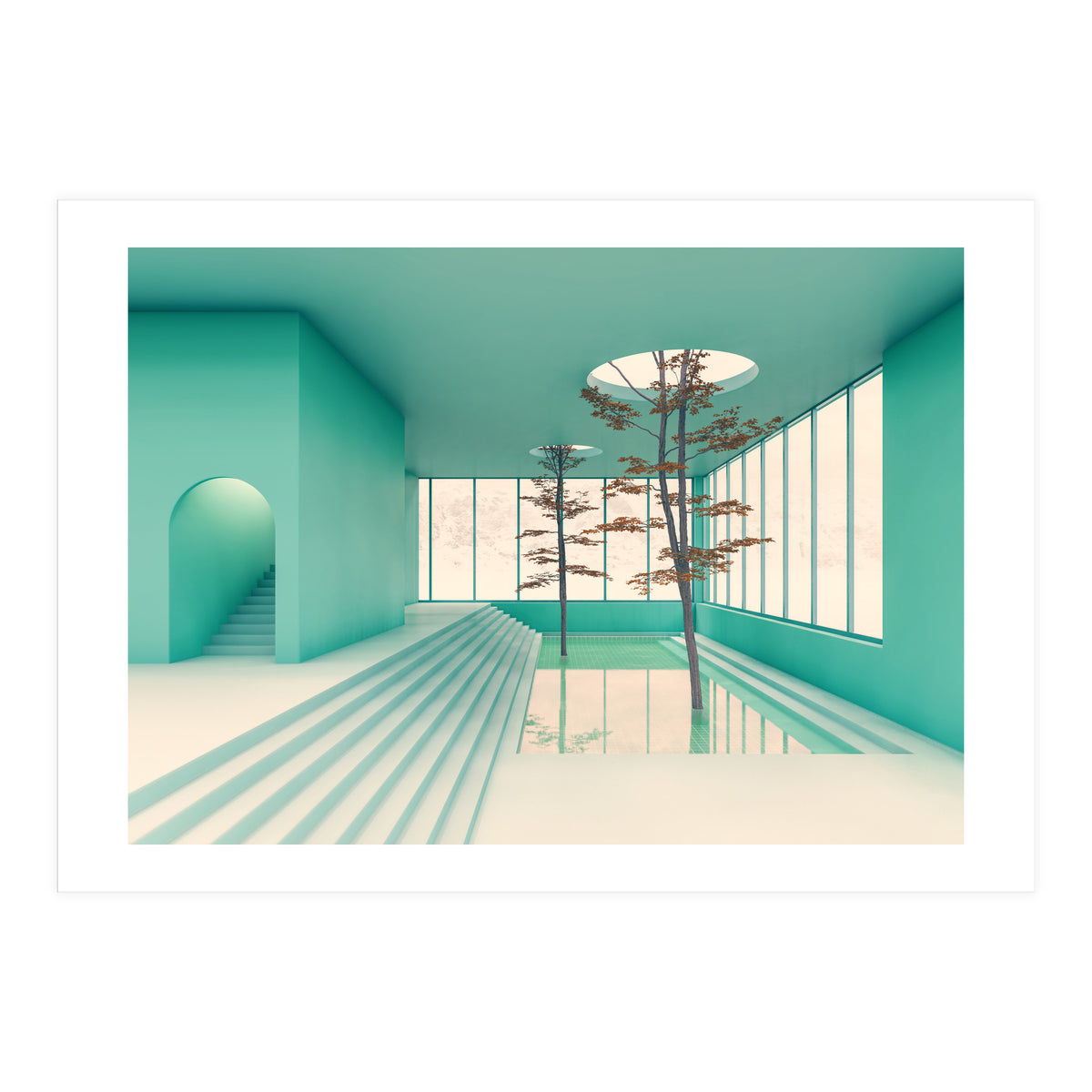 MINT POOL (Print Only)