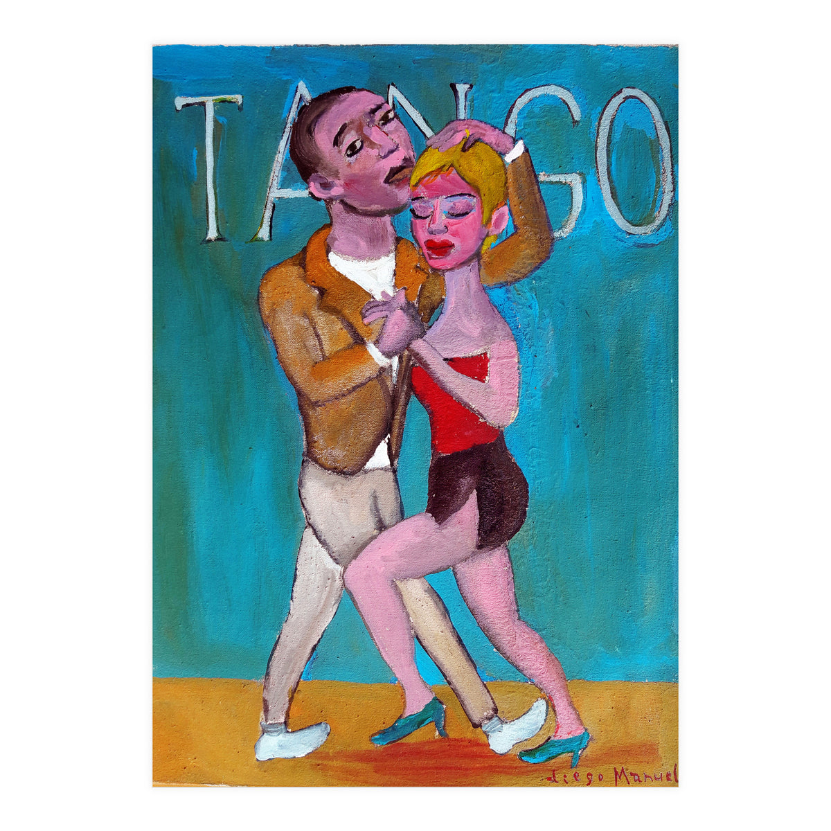 Caricias De Tango (Print Only)