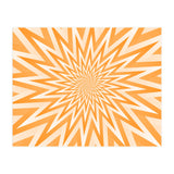 Abstract Orange Geometric Design Art (Print Only) thumbnail