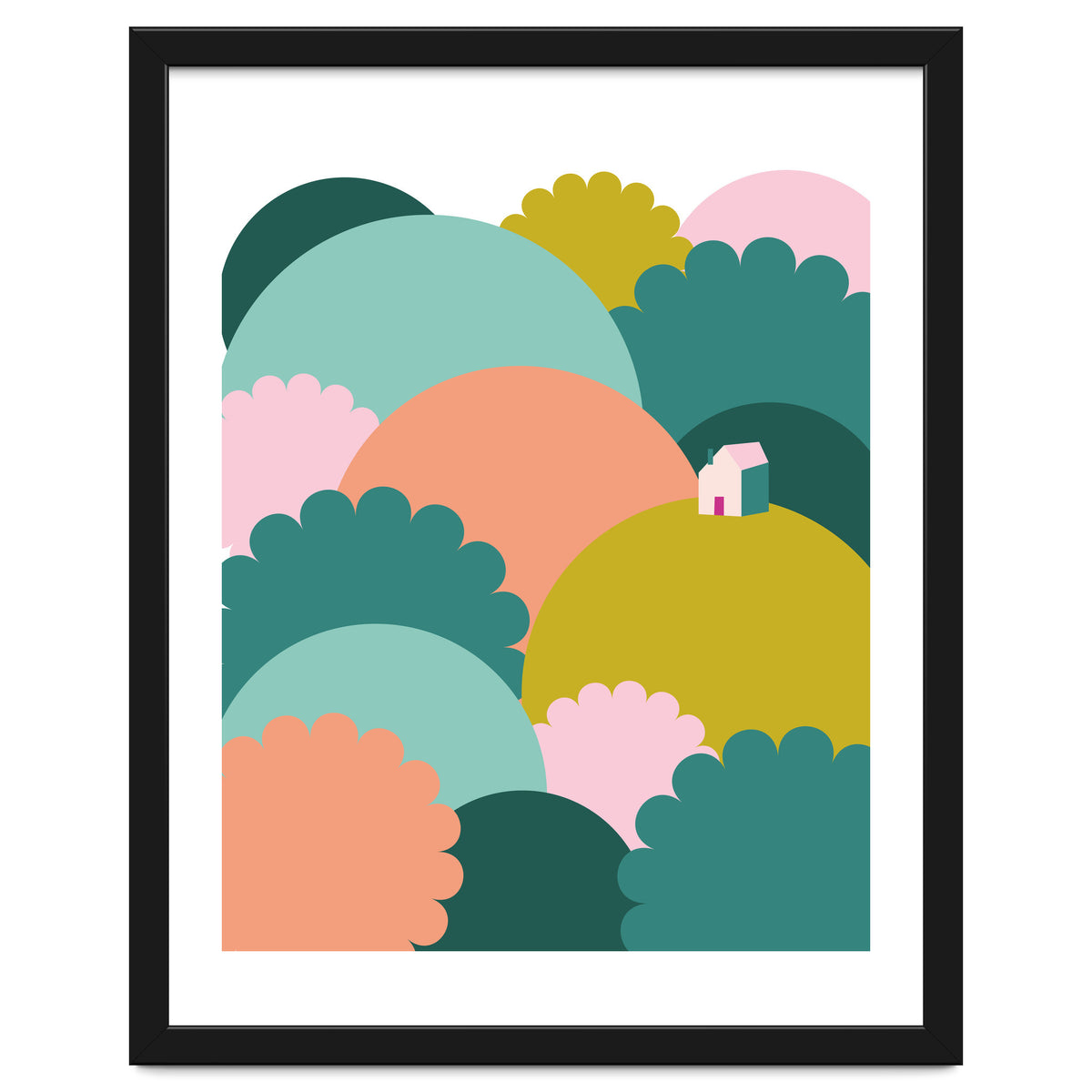 Mediterranean Landscape Colour1 Rgb