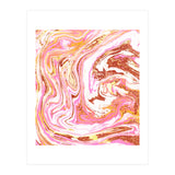 Marble + Rose Gold Dust (Print Only) thumbnail