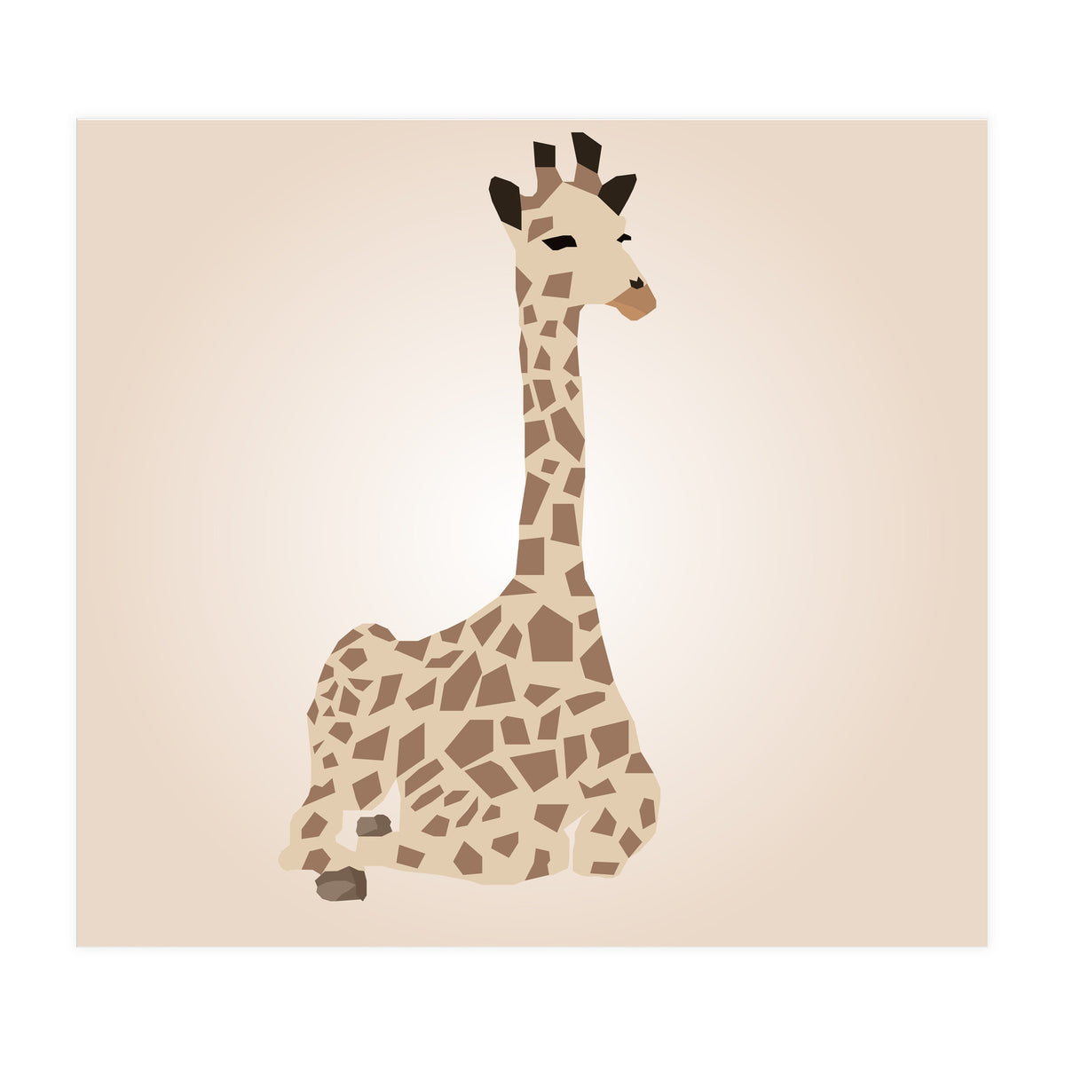 Giraffe Art (Print Only)