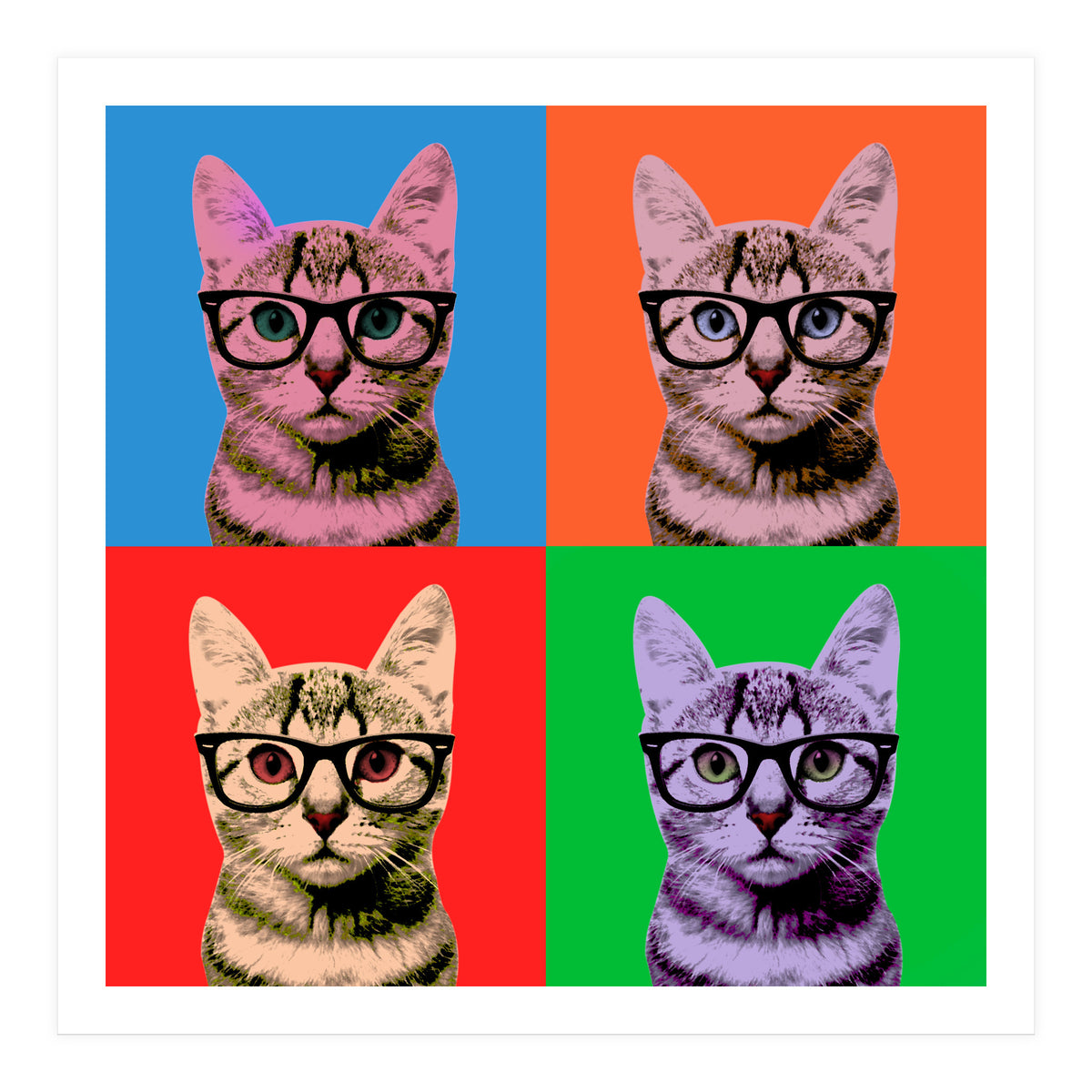 Warhol Cat (Print Only)