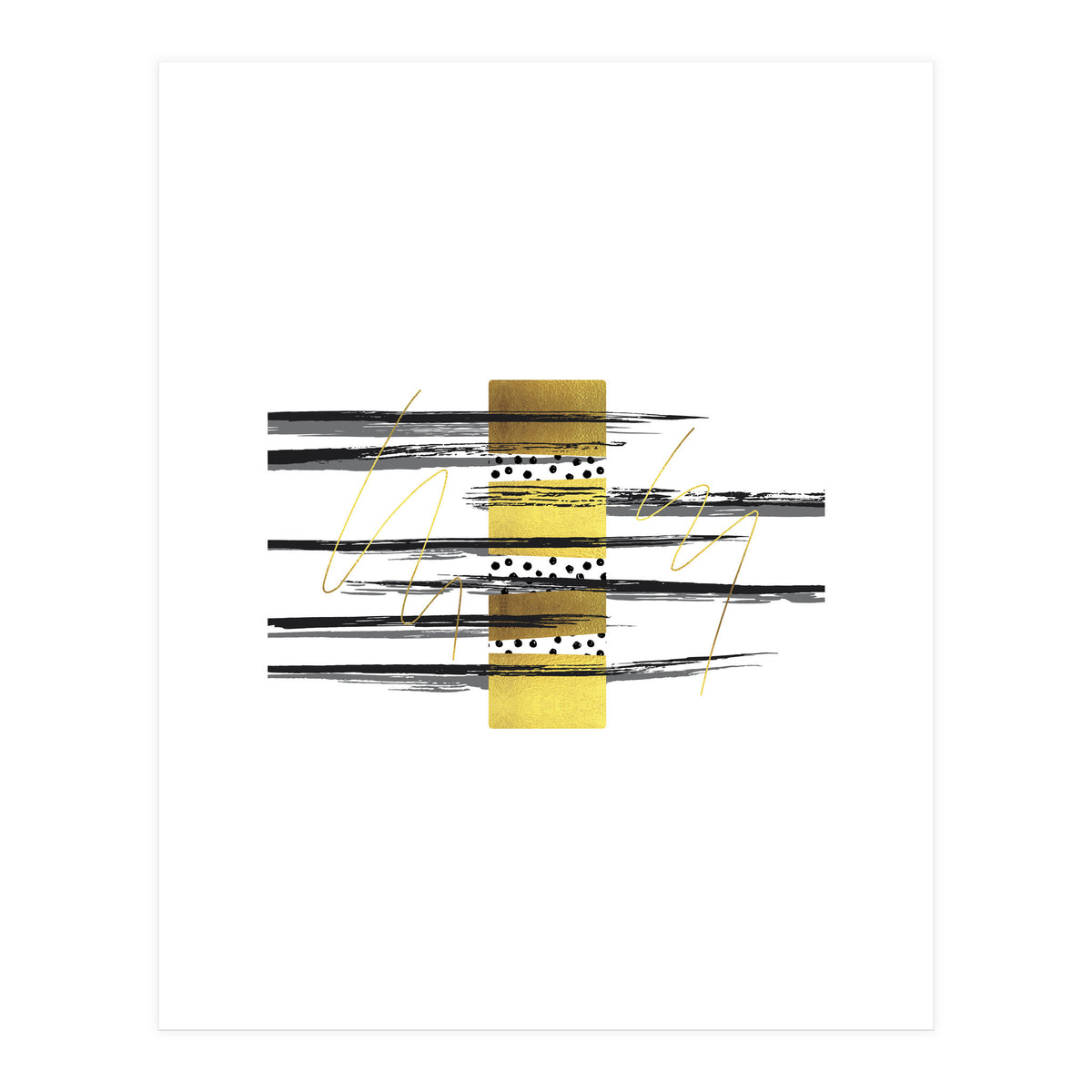 Deco Lines No. 4 - Elegance (Print Only)