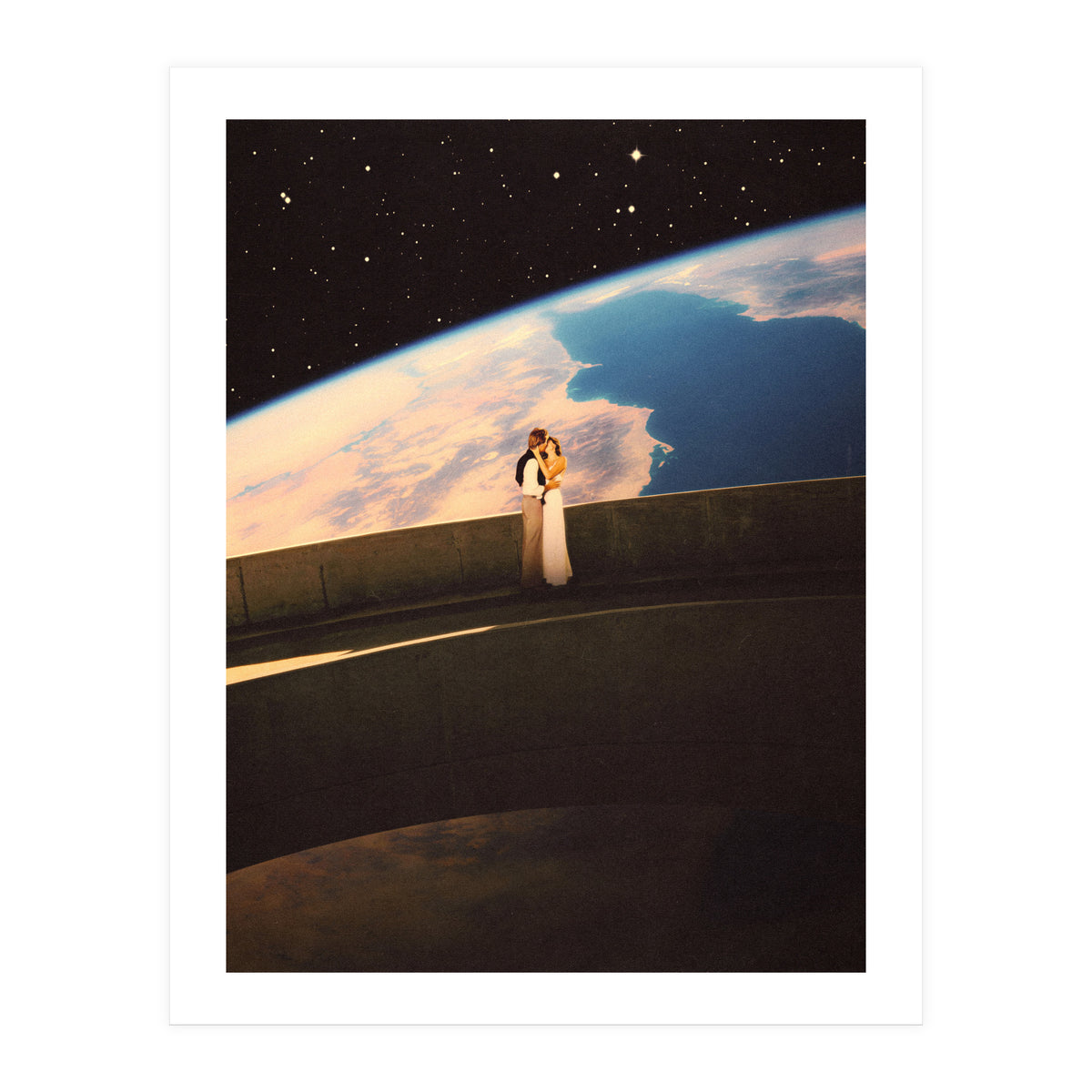 Lovers On The Bridge (Print Only)