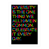 DIVERSITY (black Version) (Print Only) thumbnail