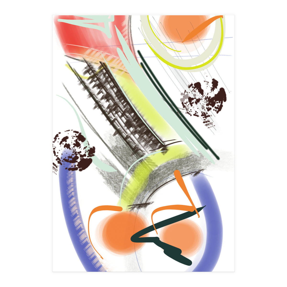 Jardim florido (Print Only)