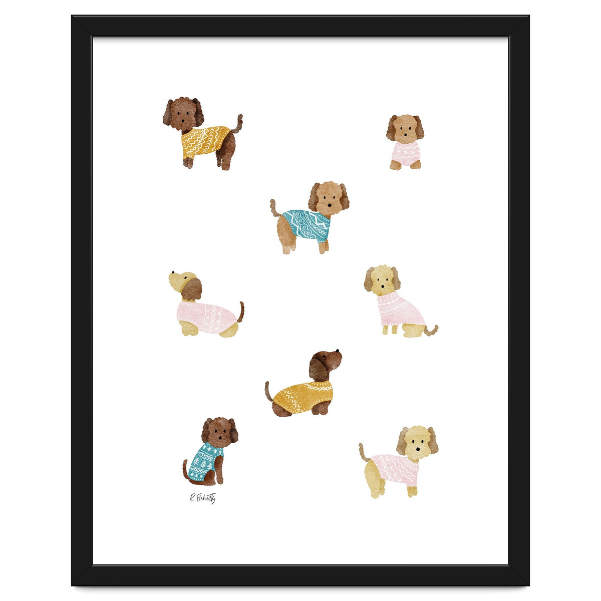 Cockapoo Dogs in Jumpers