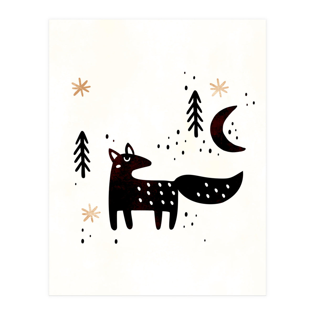 Little Winter Fox (Print Only)