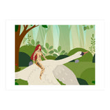 Riding My Swan (Print Only) thumbnail