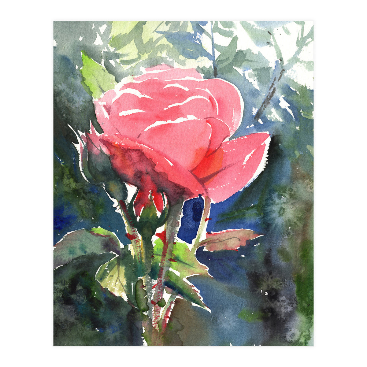 Romantic rose (Print Only)