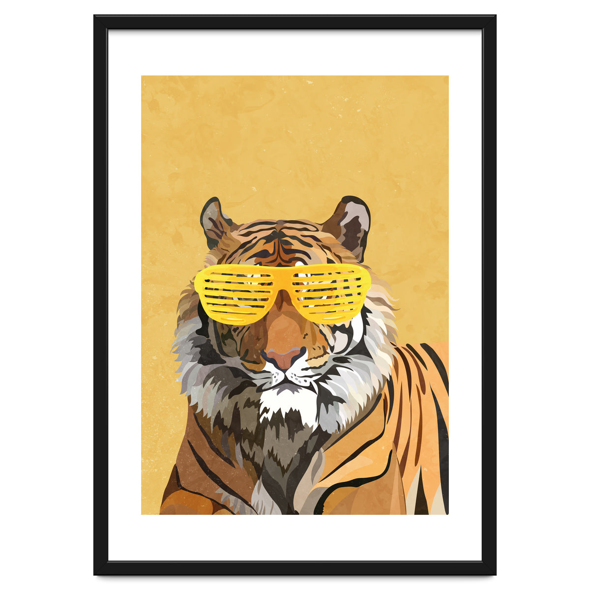 Hip Hop Tiger Yellow Shades