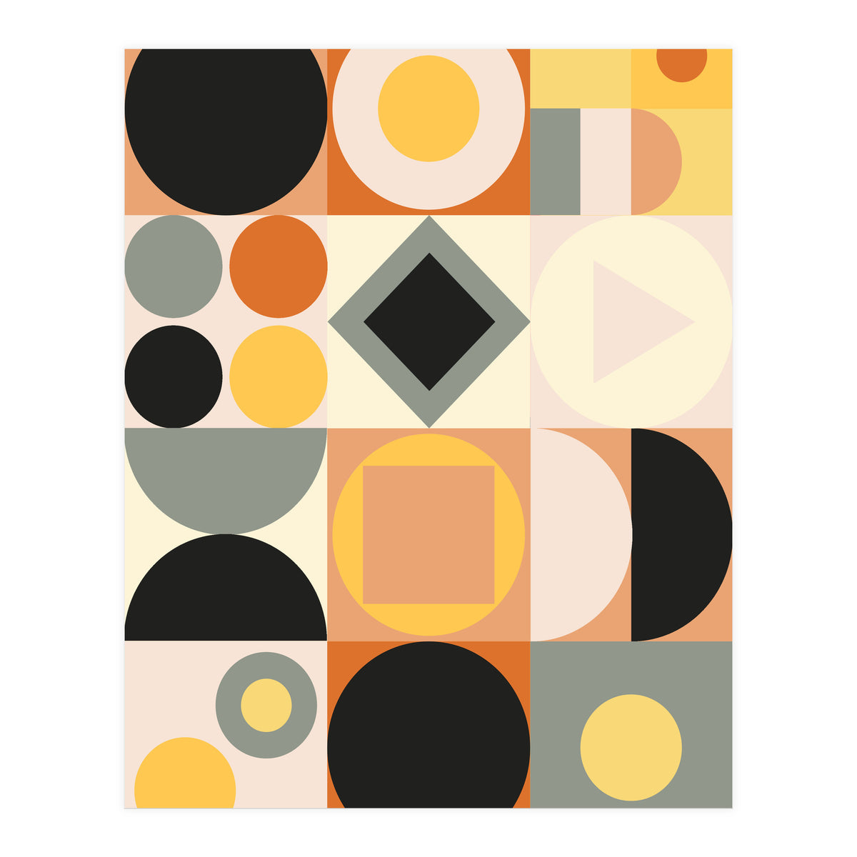 Mescolanza - Rebelion of Geometrica  (Print Only)