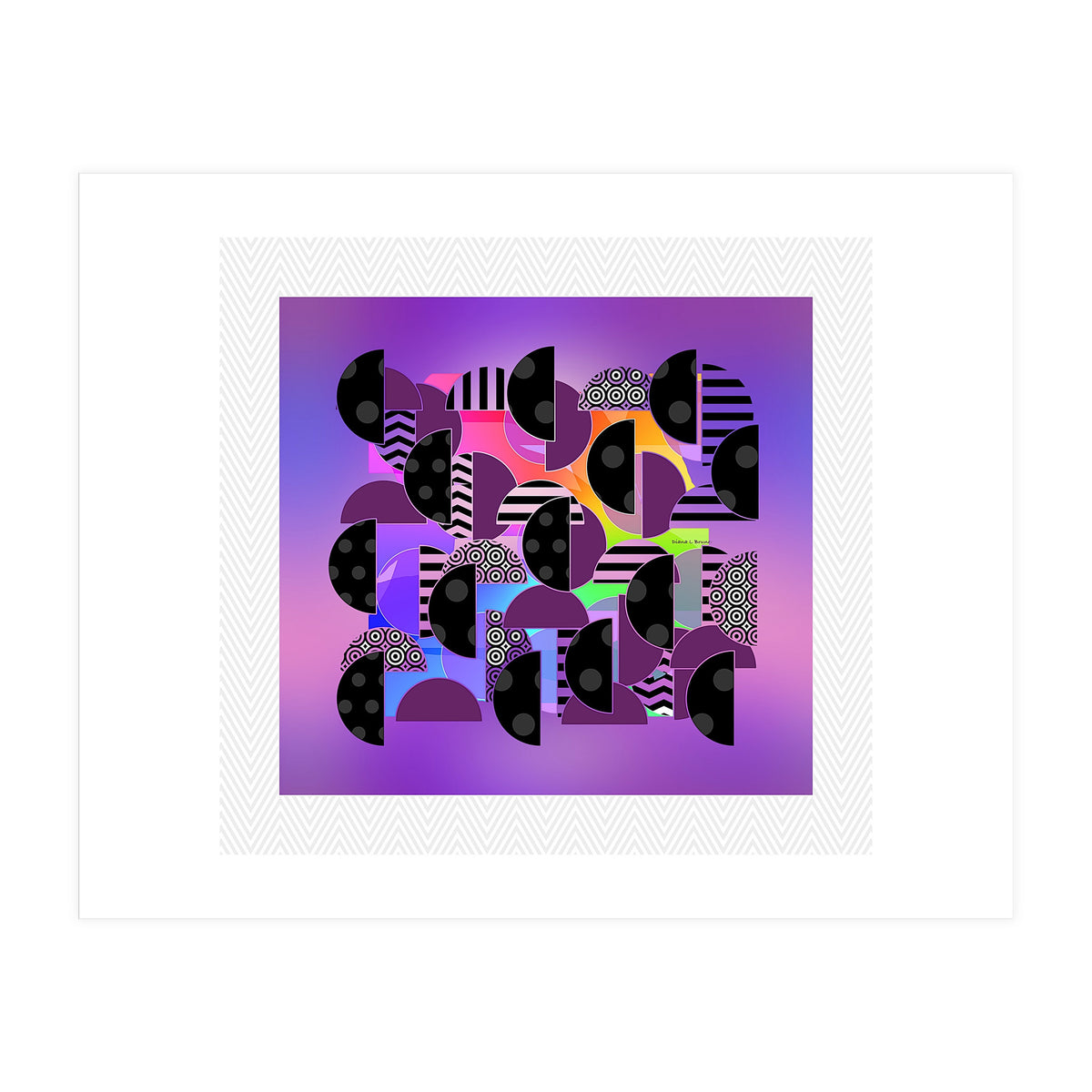 ABSTRACT HALVES (Print Only)