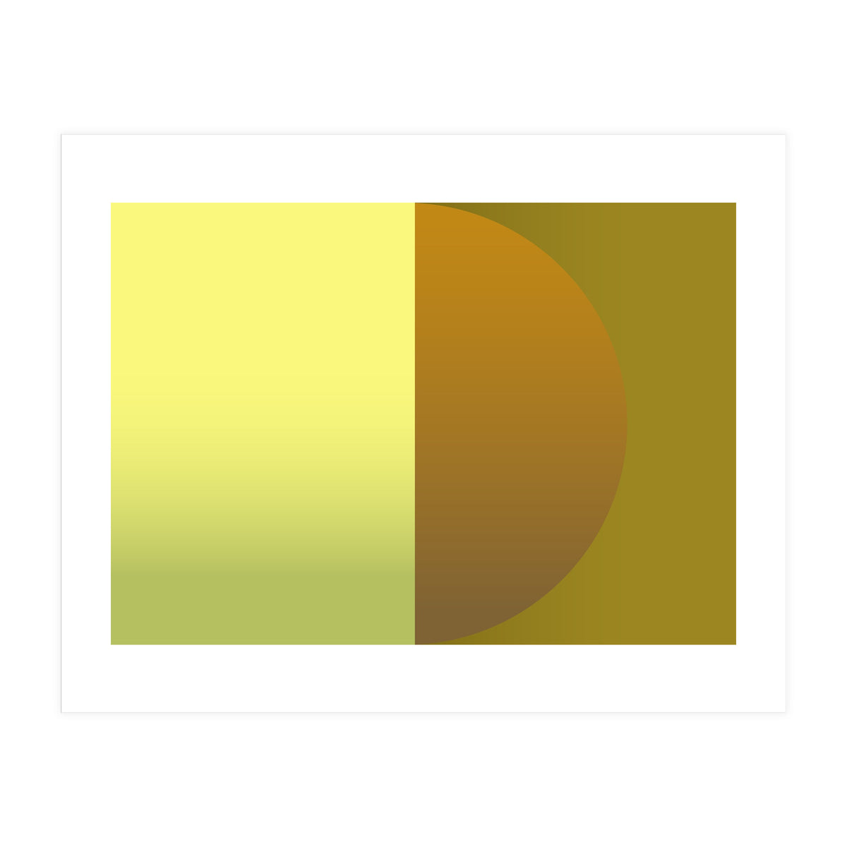 Solar eclipse | abstract modern (Print Only)