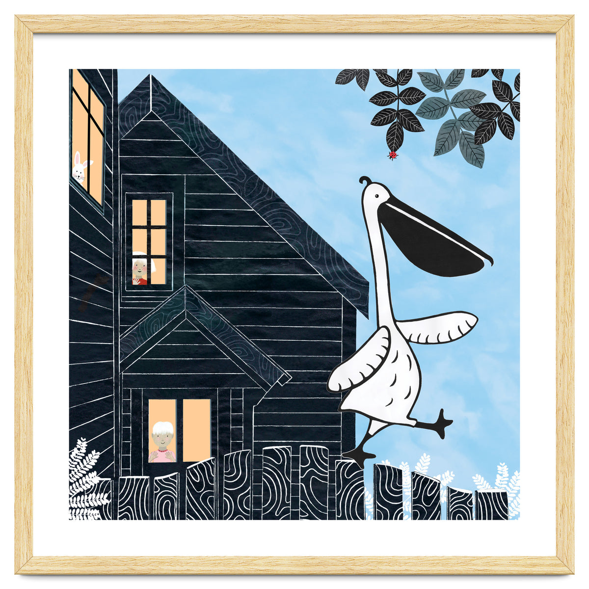 Picket Fence Pelican