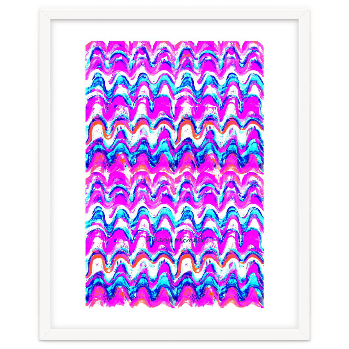 Pop abstract color full