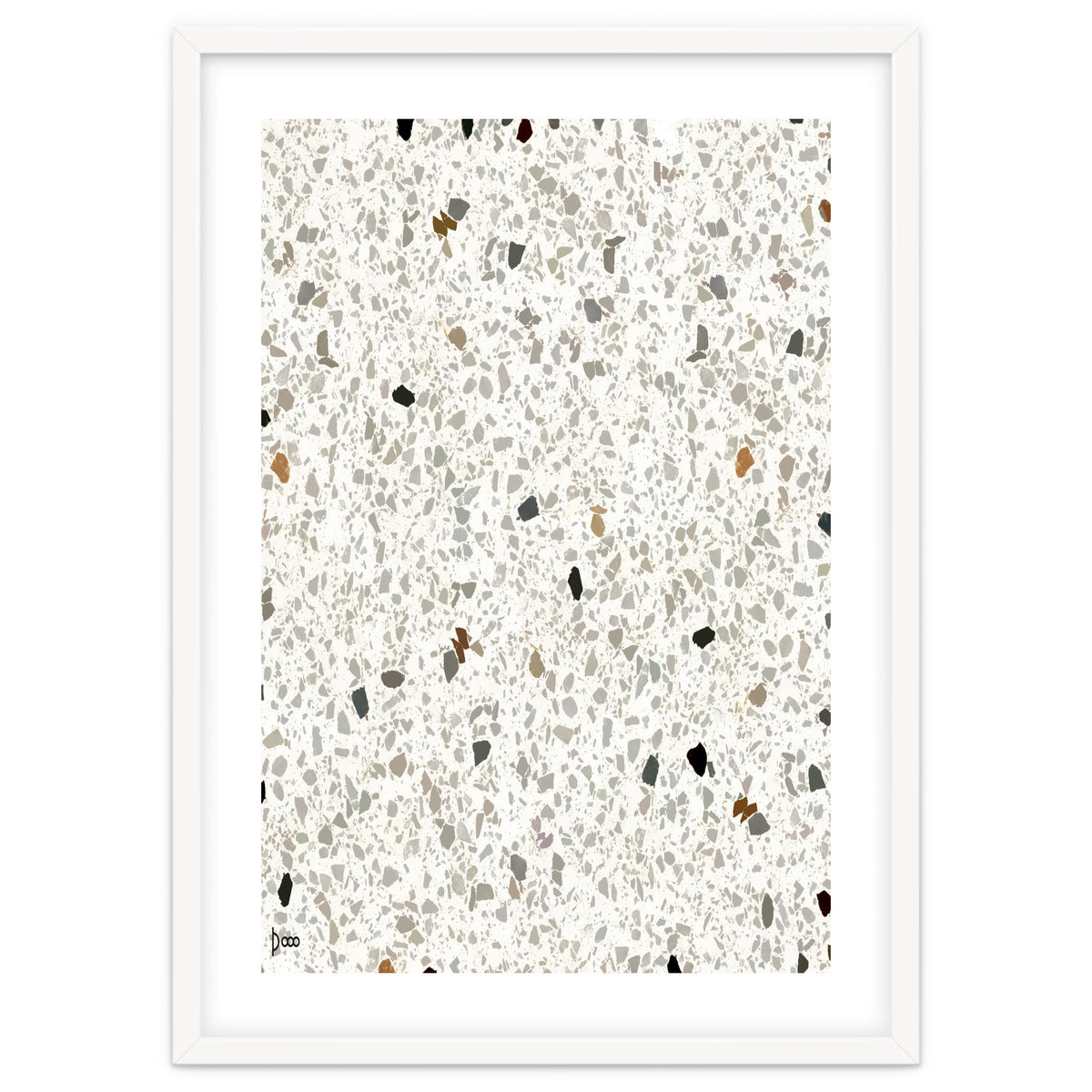 White Terrazzo