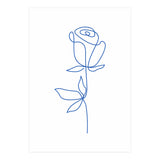 One Line Art Flower (Print Only) thumbnail