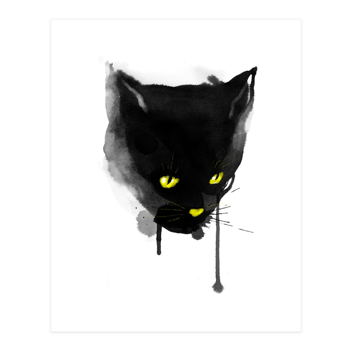 Sumi Cat (Print Only)