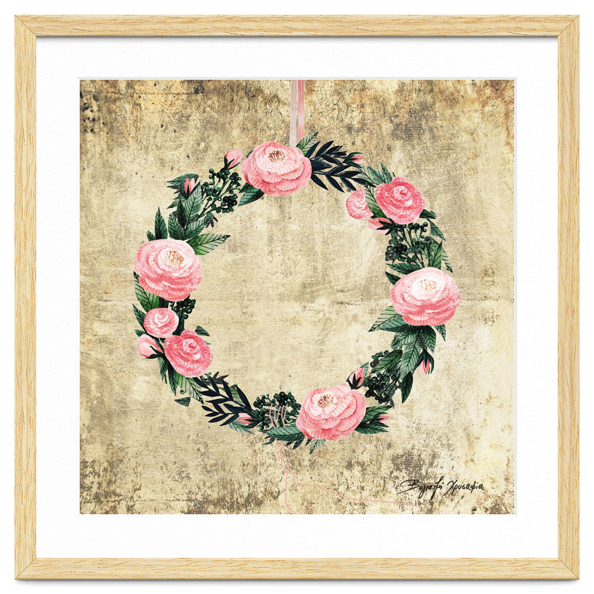 Wreath #Rose Flowers #Royal collection