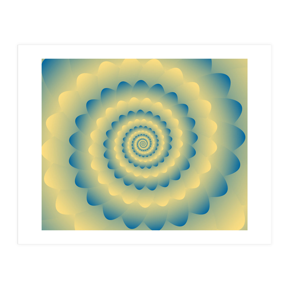 Fractal Flower  (Print Only)