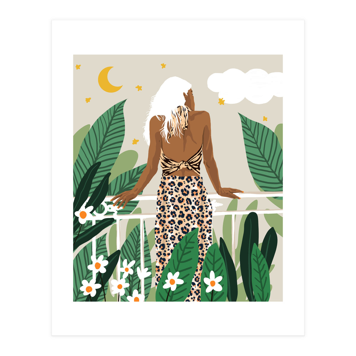 Trust the wait. Embrace the uncertainty. Enjoy the beauty of becoming. (Print Only)