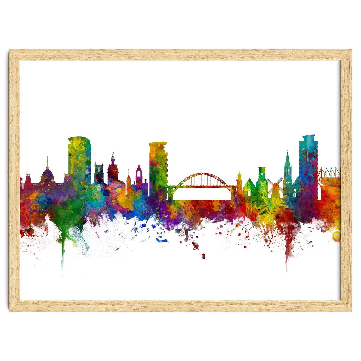 Sunderland England Skyline