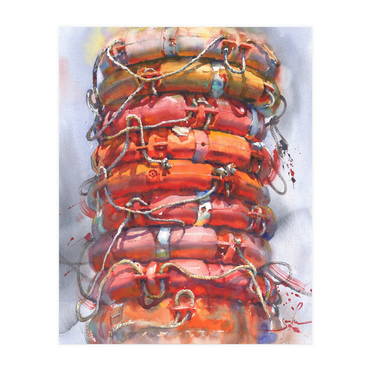 life buoys (Print Only)