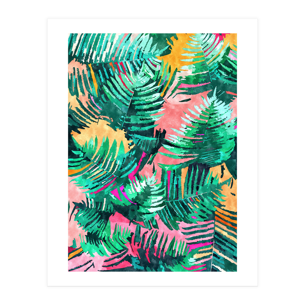 I'm All About Palm Trees & 80 Degrees (Print Only)