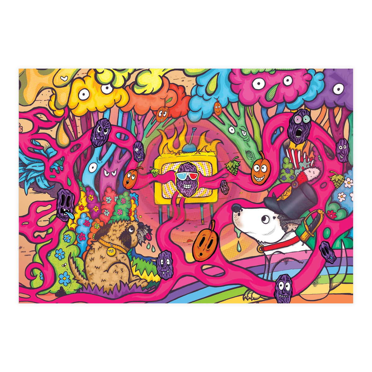 Raisins To Be Fearful - Fruited Dubbel 7.0% ABV - Abbeydale x Torrside Brewery (Print Only)