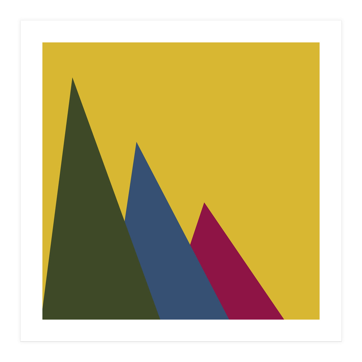 Abstract modern forest (Print Only)