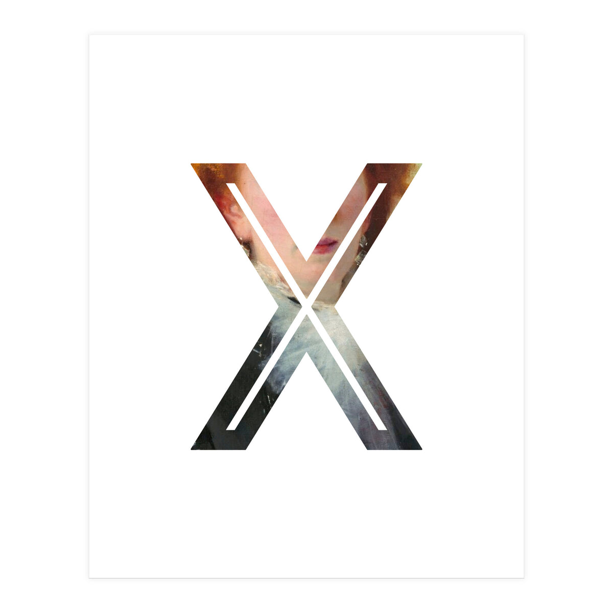 Letter X - (Impress) (Print Only)