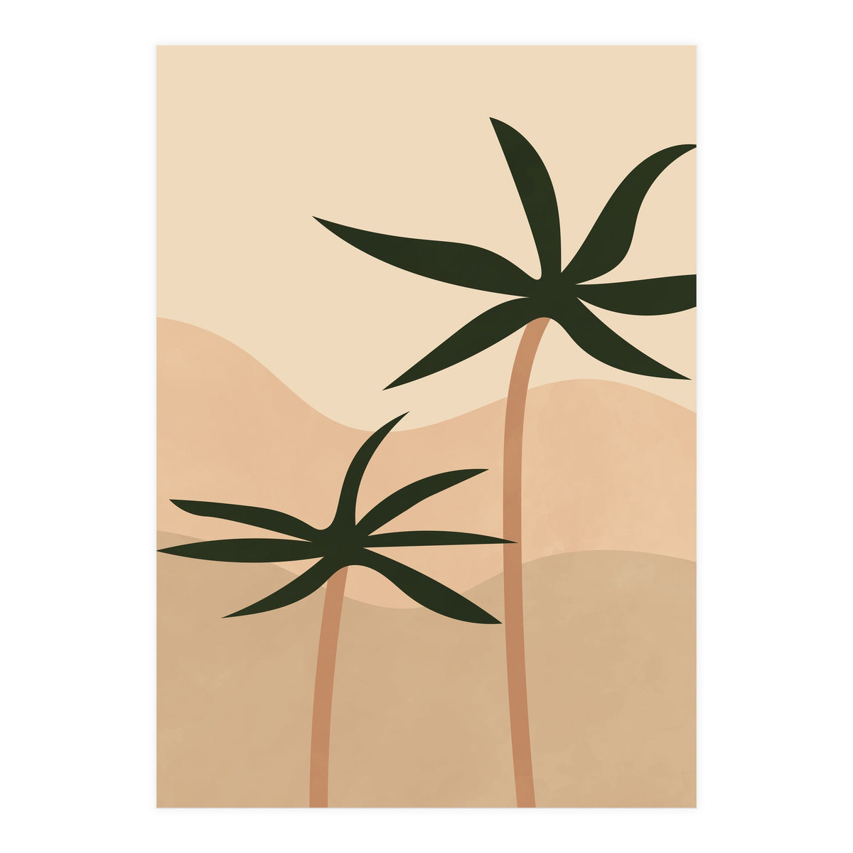 Bohemian Style Palm Spring (Print Only)