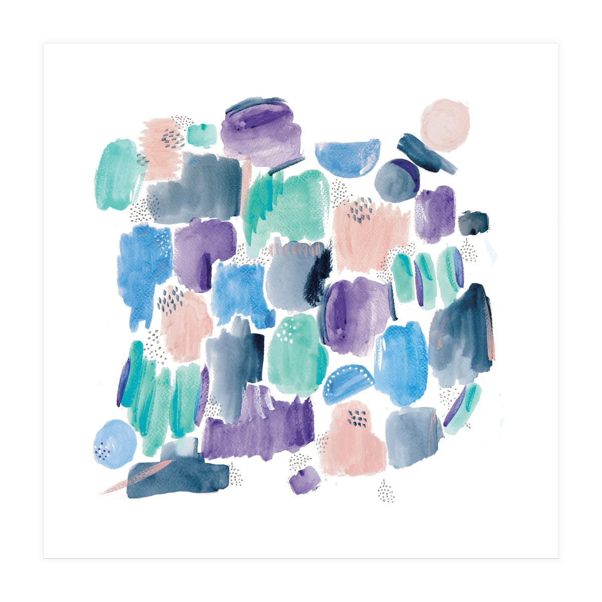 Abstract Shapes A (Print Only)