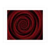 Abstract Concentric Spiral Circles (Print Only) thumbnail