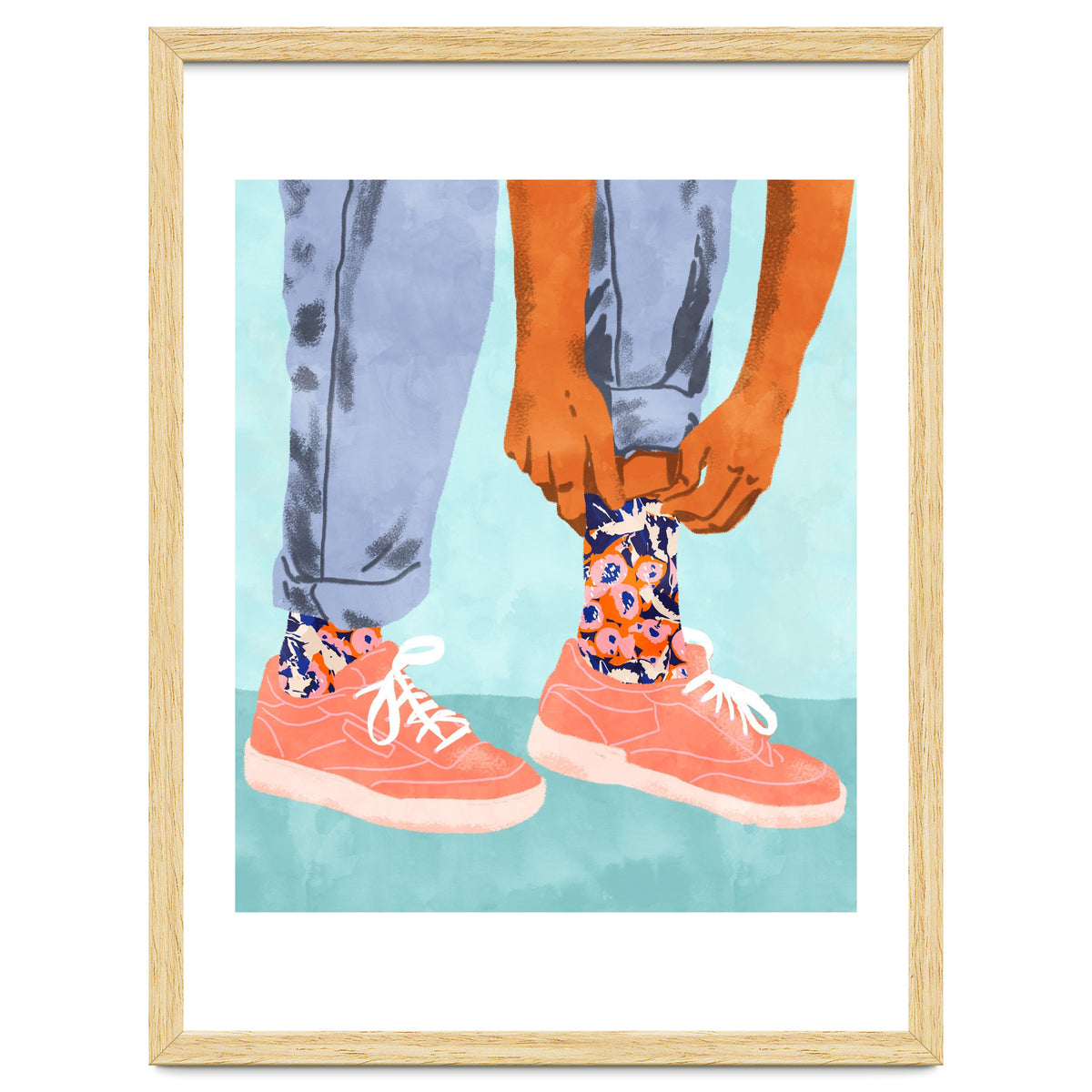 Pull Up Those Pretty Socks! | Optimism Hustle Positivity | Good Vibes Luck Po