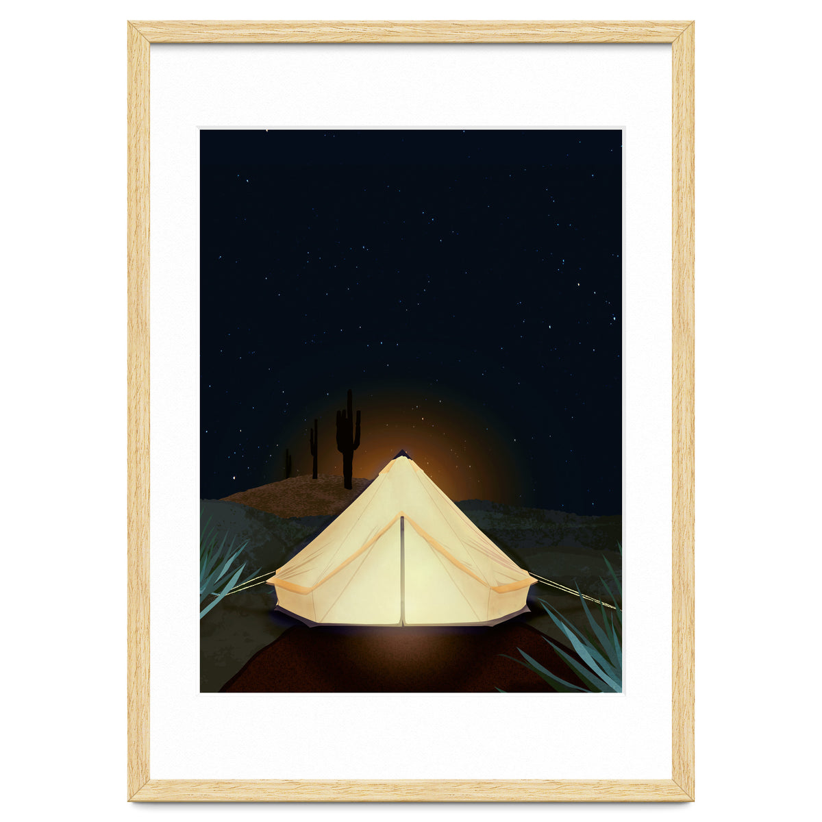 Tent at Night