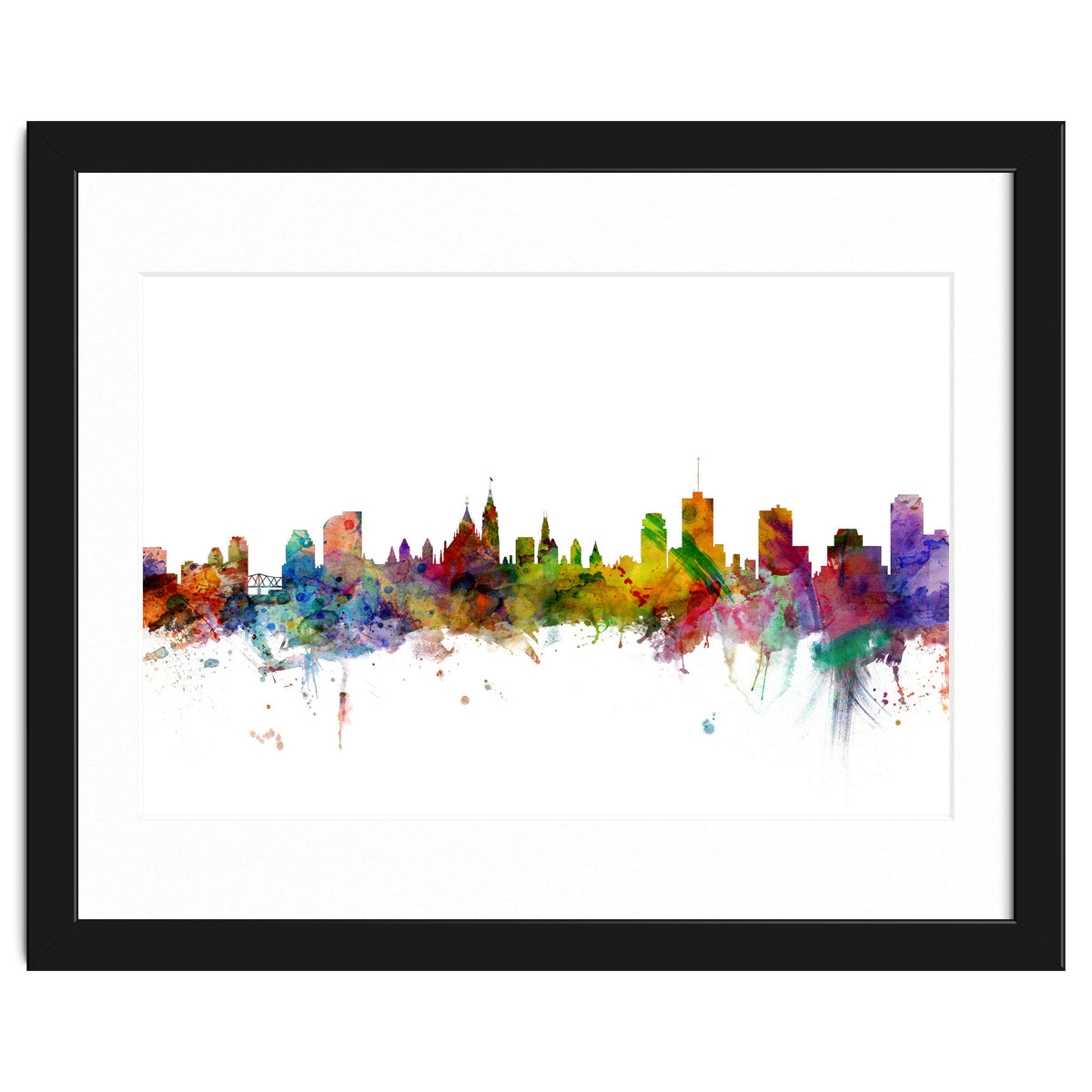 Ottawa Canada Skyline