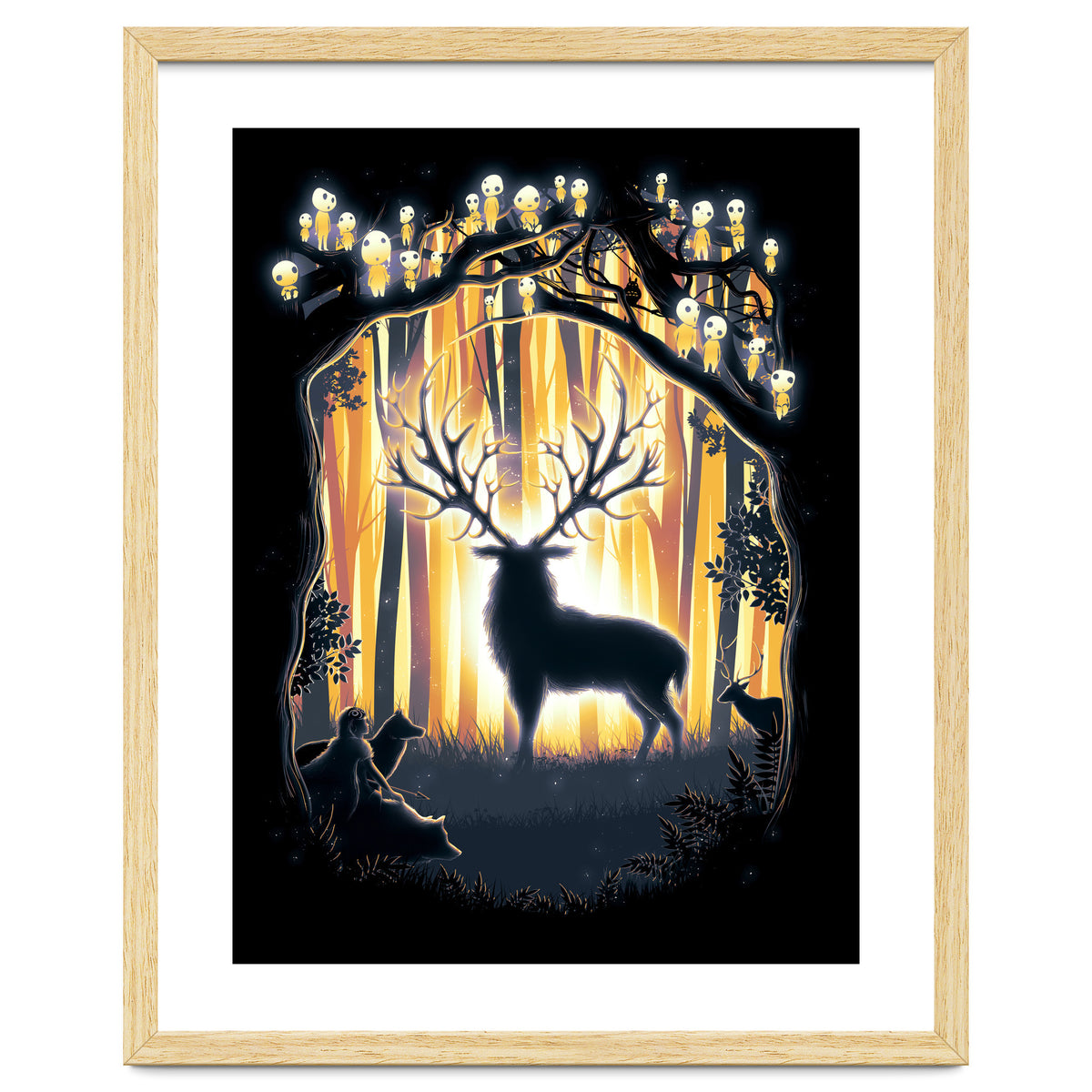 Deer God Please Save Our Forest