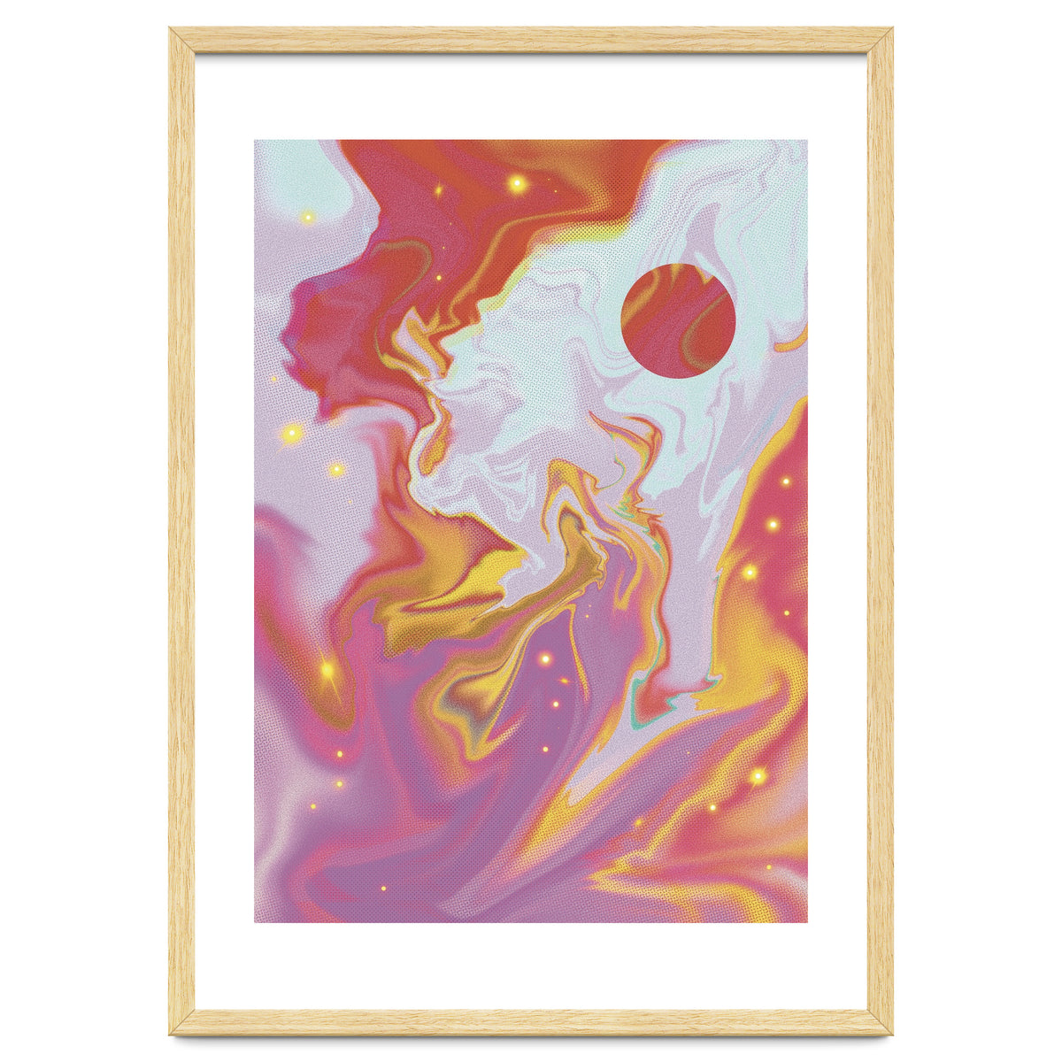 Red Planet Mars Space Marble