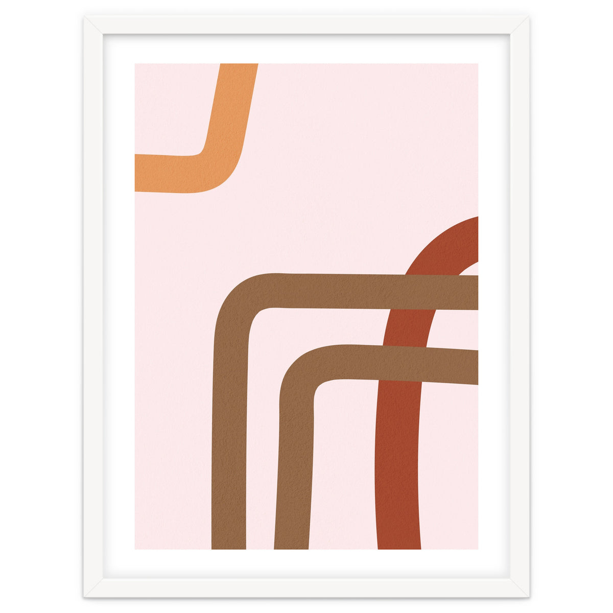 Abstract Colorful Line Art II