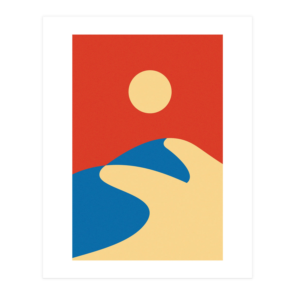 Mid Century Sahara Desert (Print Only)