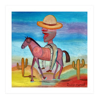 Johnny Herradura A Caballo (Print Only)