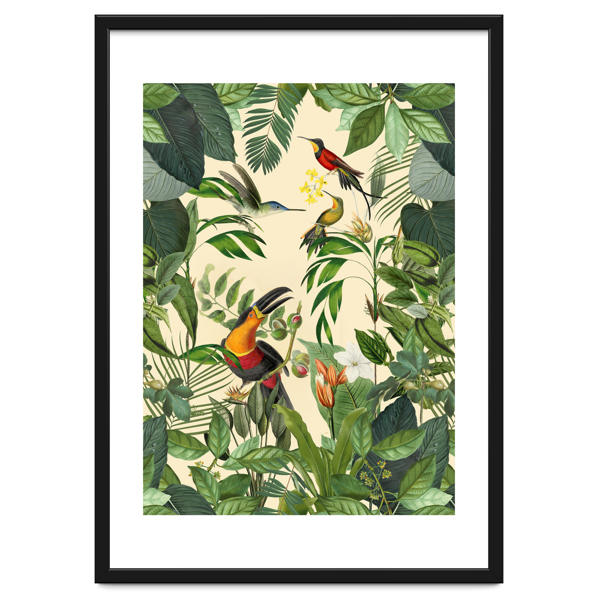 Green Jungle Toucans