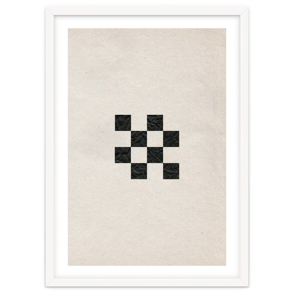 Monochrome chess board