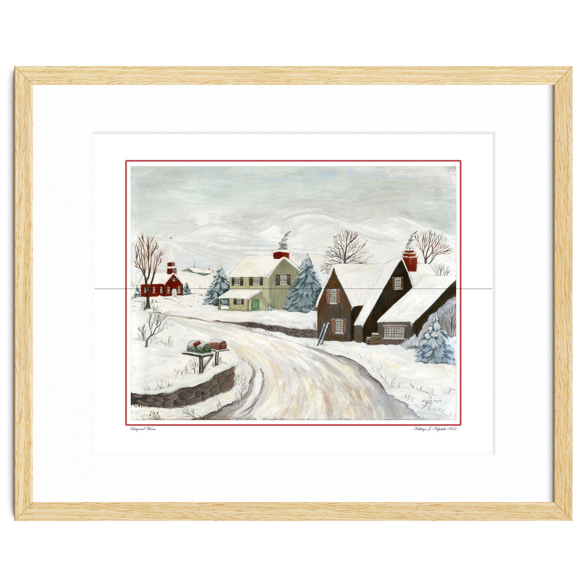 Snug & Warm Watercolor