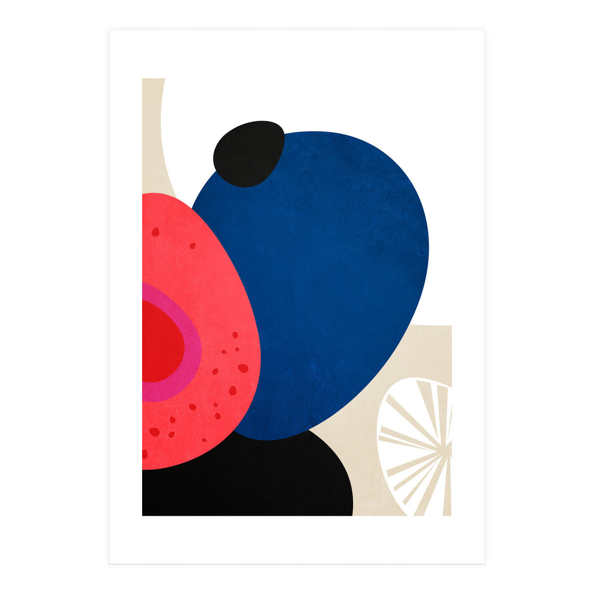 Pebbles and Seashells (Print Only)