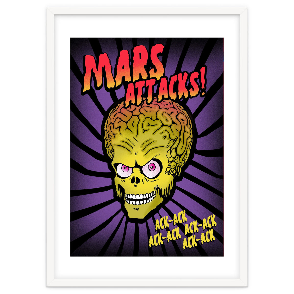 Mars Attacks movie poster