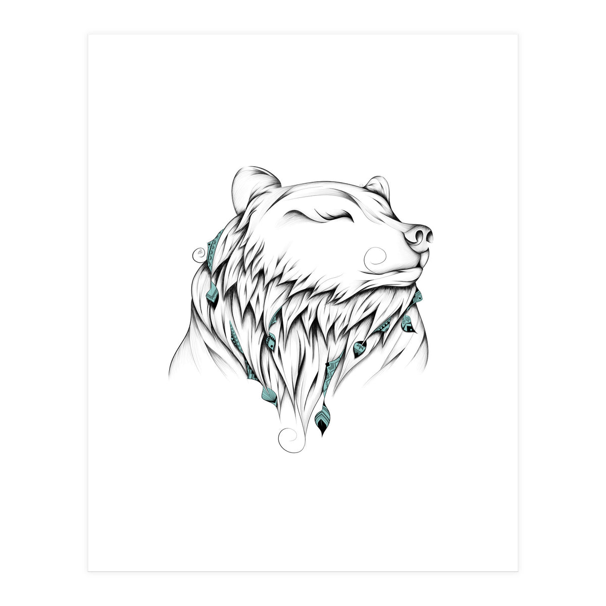 Poetic Bear (Print Only)